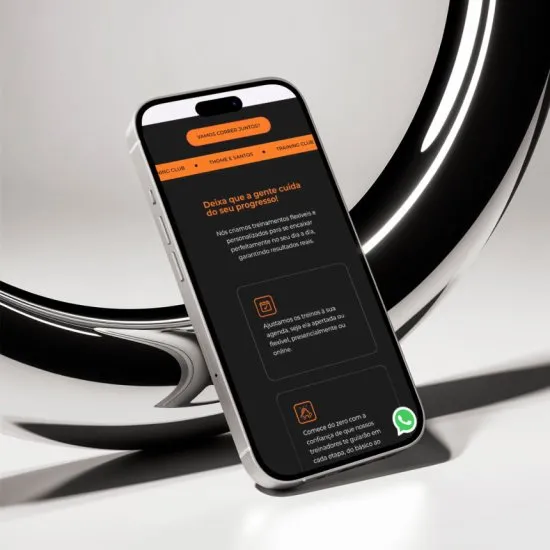 Versão mobile do site Training Club, desenvolvida pela Agência Kanka.jpg